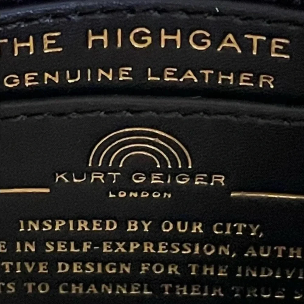 Kurt Geiger London Highgate Wristlet Shoulder Bag  NEW IN BOX - Picture 10 of 10